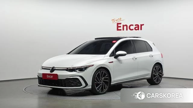 Volkswagen Golf 8th Generation 2024 Белый из Кореи