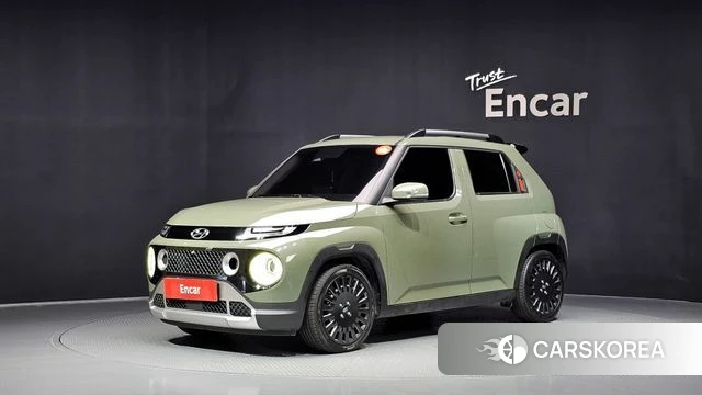 Hyundai Casper 2021 Зеленый из Кореи