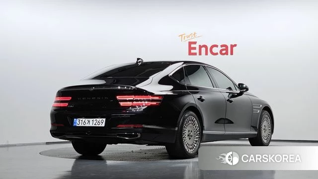 Genesis G80 (RG3) 2021 Черный из Кореи