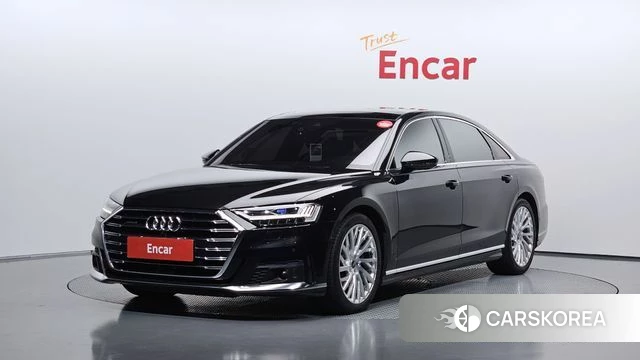 Audi A8 (D5) 2021 Черный из Кореи