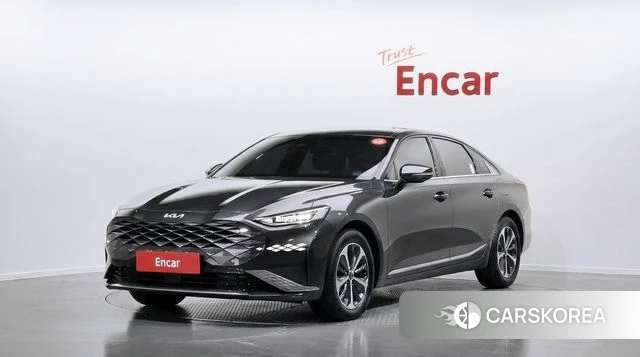 Kia K8 Hybrid 2023 Серый из Кореи