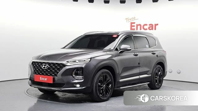 Hyundai Santa Fe TM 2018 Серый из Кореи