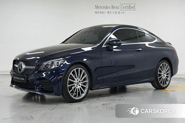 Mercedes-Benz C-Class W205 2023 Синий из Кореи