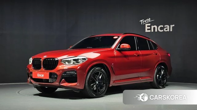 BMW X4 (G02) 2020 Красный из Кореи