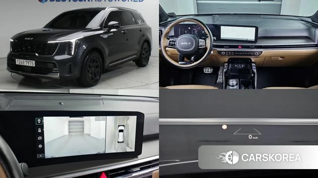 Kia The New Sorento 4th Generation 2023 Серый из Кореи