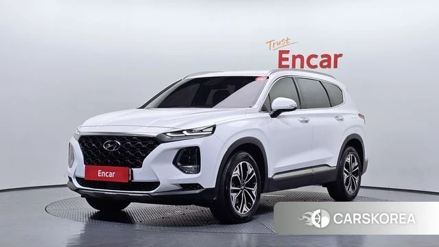 Hyundai Santa Fe TM 2019 Белый из Кореи