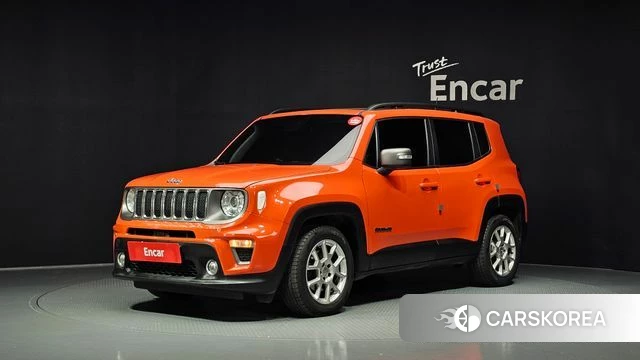 Jeep Renegade 2019 Оранжевый из Кореи
