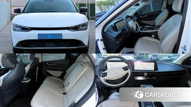 Kia EV6 2022 Черный из Кореи
