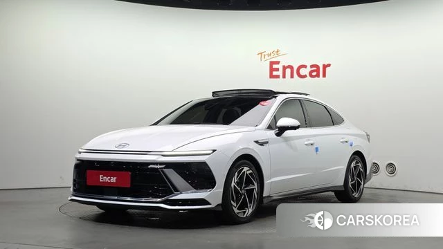 Hyundai Sonata D Edge (DN8) 2023 Белый из Кореи