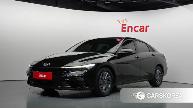 Hyundai The New Avante (CN7) 2025 Черный из Кореи