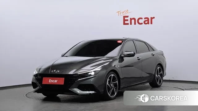 Hyundai Avante (CN7) 2021 Серый из Кореи