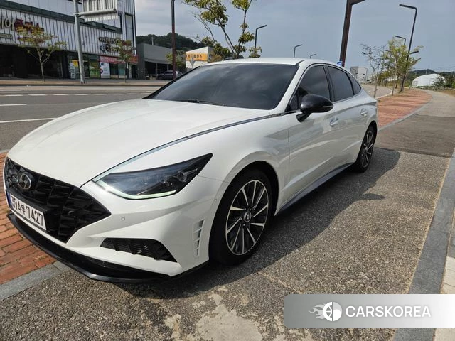 Hyundai Sonata (DN8) 2021 Белый из Кореи