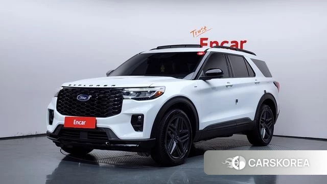 Ford Explorer 6th Generation 2024 Белый из Кореи