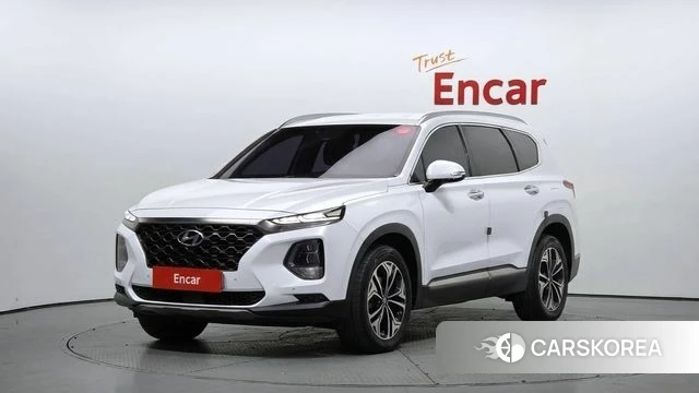 Hyundai Santa Fe TM 2018 Белый из Кореи