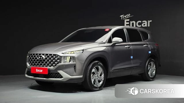Hyundai The New Santa Fe 2022 Серый из Кореи