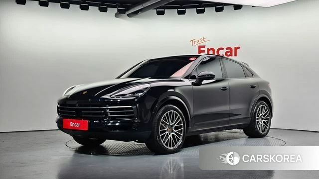 Porsche Cayenne (PO536) 2022 Черный из Кореи