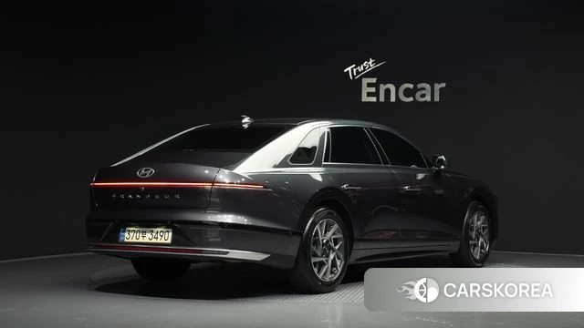 Hyundai Grandeur Hybrid (GN7) 2023 Серый из Кореи