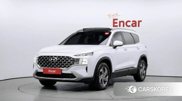 Hyundai The New Santa Fe 2021 Белый из Кореи