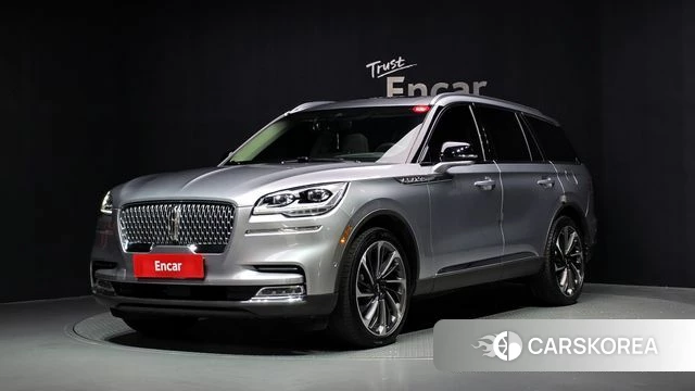Lincoln Aviator 2nd generation 2021 Серебряный из Кореи