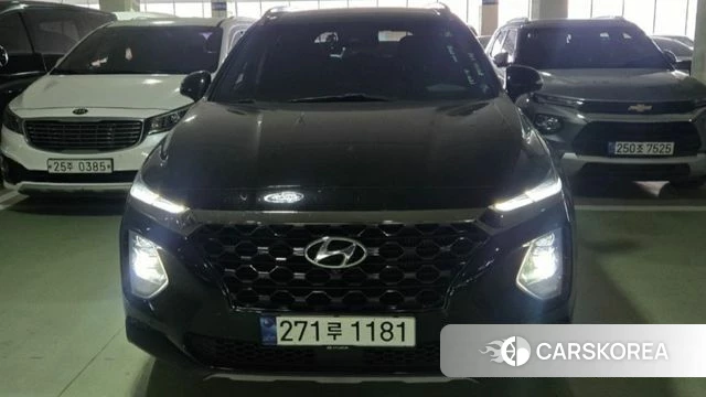 Hyundai Santa Fe TM 2018 Черный из Кореи