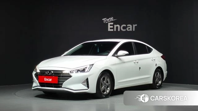 Hyundai The New Avante AD 2019 Белый из Кореи