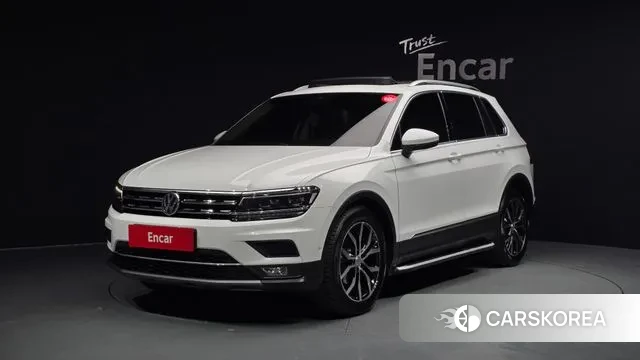 Volkswagen Tiguan second Generation 2020 Белый из Кореи