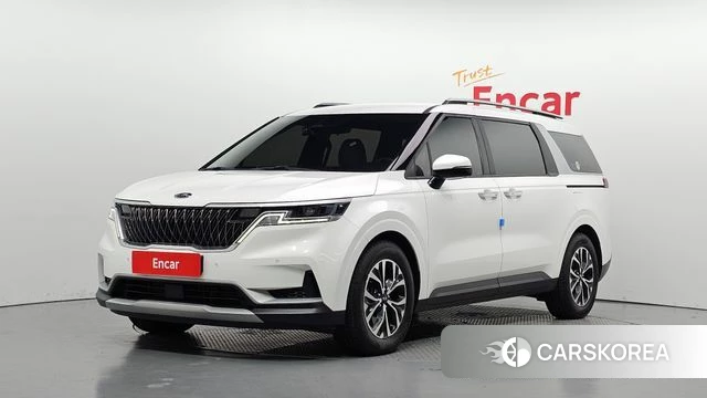 Kia Carnival 4th generation 2021 Белый из Кореи