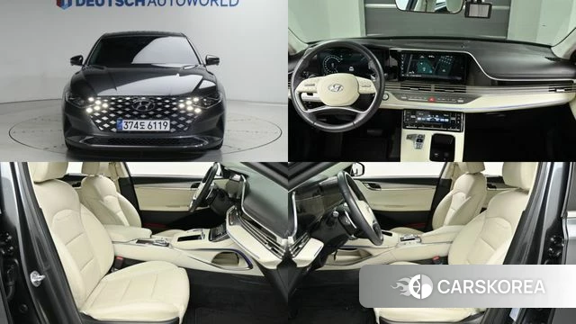 Hyundai The New Grandeur IG 2022 Серый из Кореи