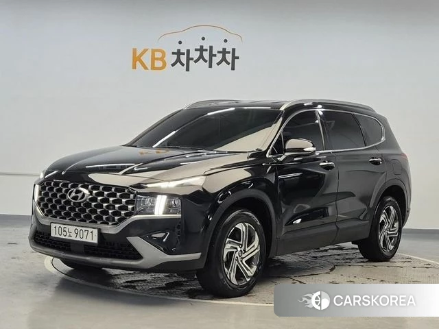 Hyundai The New Santa Fe 2022 Черный из Кореи