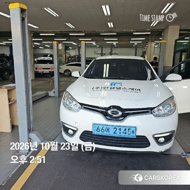 Renault Korea (Samsung) SM3 Z.E. 2018 Белый из Кореи