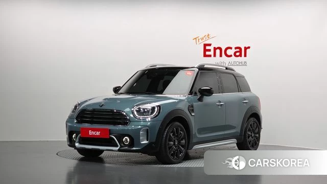 Mini Cooper Countryman 2023 Небесно-голубой из Кореи