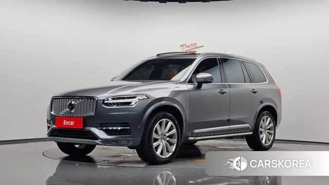 Volvo XC90 second Generation 2018 Серый из Кореи