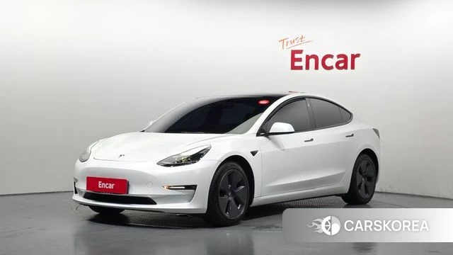 Tesla Model 3 2022 Белый из Кореи