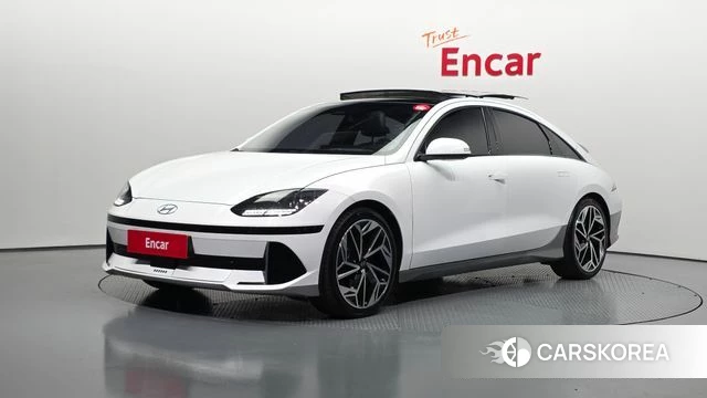 Hyundai Ionic 6 2022 Белый из Кореи