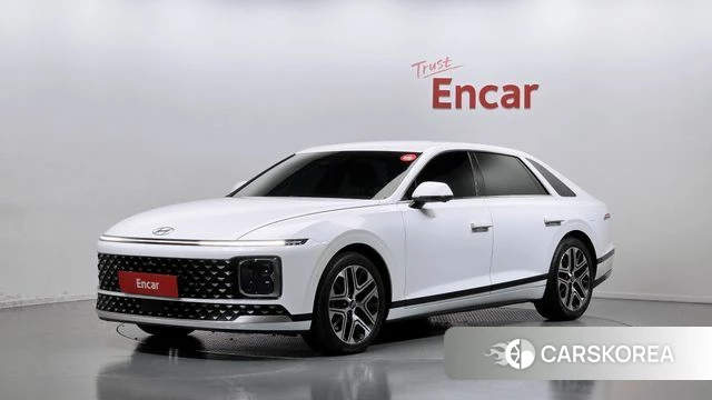 Hyundai Grandeur Hybrid (GN7) 2023 Белый из Кореи