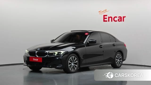 BMW 3 Series (G20) 2022 Черный из Кореи