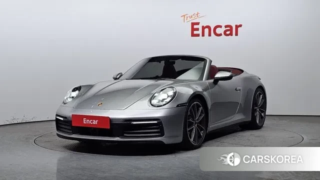 Porsche 911(992) 2020 Серебряный из Кореи