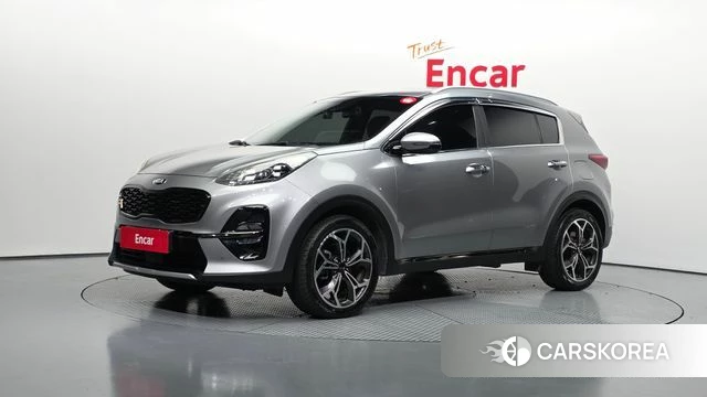 Kia Sportage The Bold 2018 Серебристо-серый из Кореи