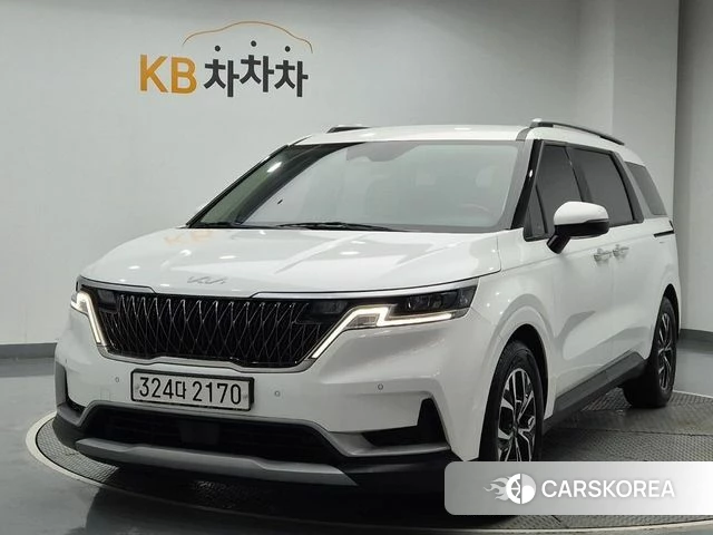 Kia Carnival 4th generation 2022 Белый из Кореи