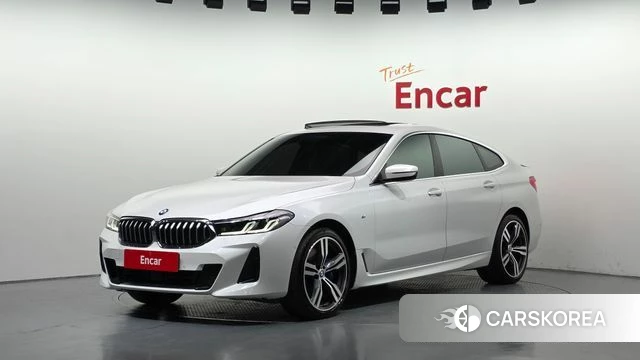 BMW 6 Series GT (G32) 2021 Белый из Кореи