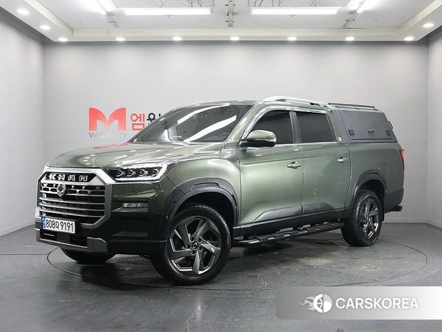Ssangyong The New Rexton Sports Cannes 2023 Темно-зеленый из Кореи