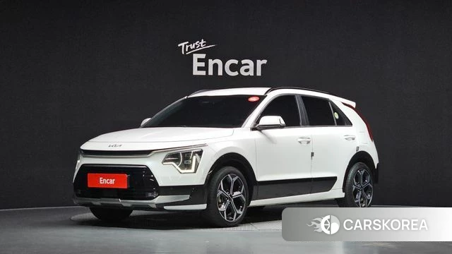 Kia Di Ol Nu Niro 2023 Белый из Кореи