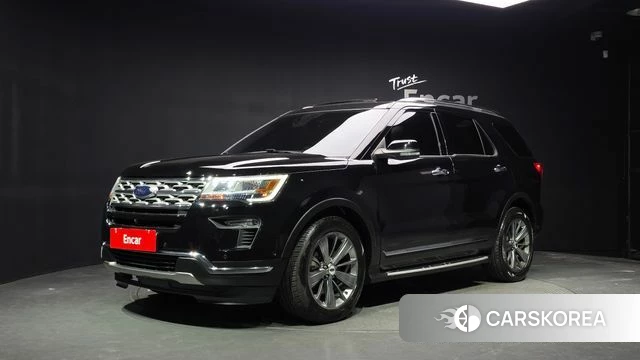 Ford Explorer 2019 Черный из Кореи
