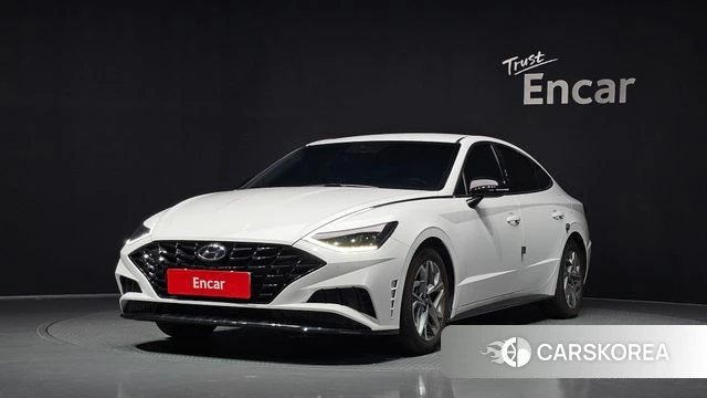 Hyundai Sonata (DN8) 2022 Белый из Кореи