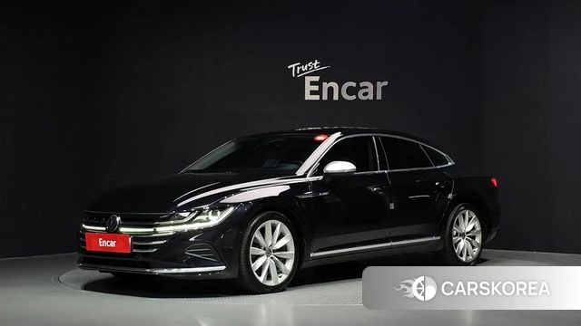 Volkswagen Arteon 2022 Черный из Кореи