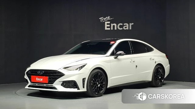 Hyundai Sonata Hybrid (DN8) 2021 Белый из Кореи