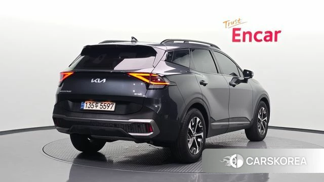 Kia Sportage 5th Generation Hybrid 2022 Серый из Кореи