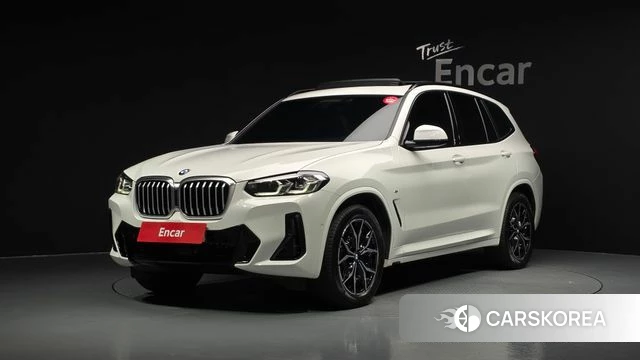 BMW X3 (G01) 2022 Белый из Кореи