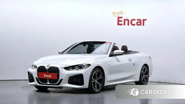 BMW 4 Series (G22) 2022 Белый из Кореи