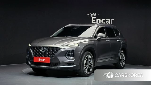 Hyundai Santa Fe TM 2018 Серый из Кореи